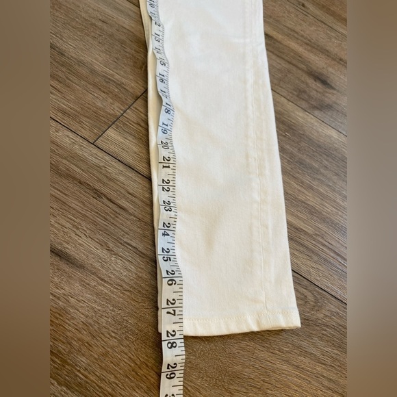 Everlane Mid Rise Skinny Jeans White Woman’s 28 - Picture 5 of 9